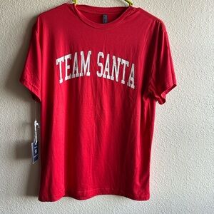 Womens Simply Southern Team Santa Dog Pajama Set NWT